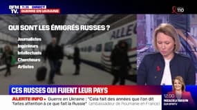 Qui sont ces Russes qui fuient leur pays ? BFMTV répond à vos questions