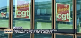 Loi du Travail : Manuel Valls prêt à négocier