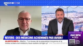 Médecins acheminés par avion: "Aujourd'hui, il y a urgence à permettre aux Nivernais de se soigner correctement", affirme Denis Thuriot, maire de Nevers