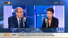 Eric Woerth face à Apolline de Malherbe en direct