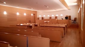 Salle de tribunal du parquet de Besançon
