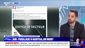 Une fusillade à Nantua dans l'Ain fait un mort, le centre-ville est bouclé par la police