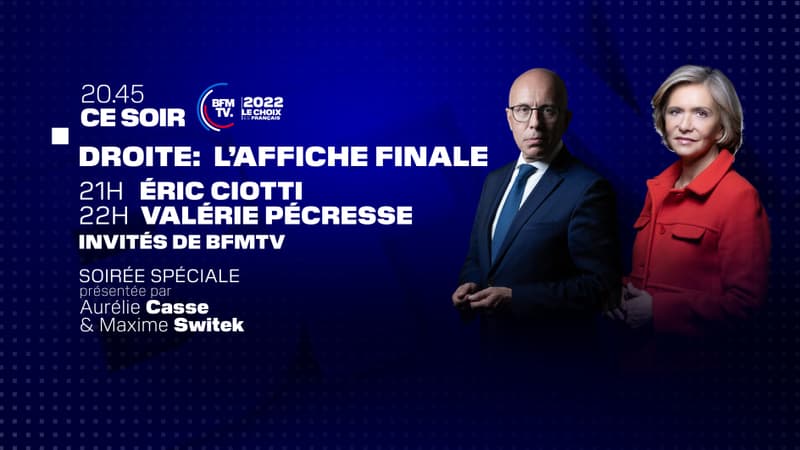 Droite, l'affiche finale