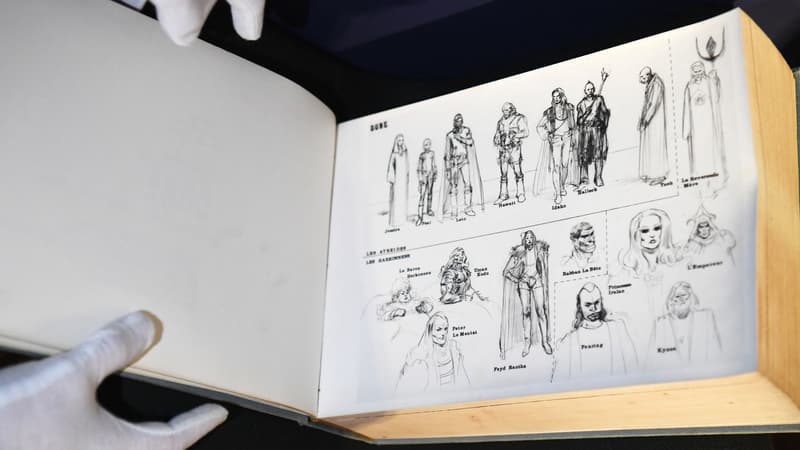 Le storyboard de "Dune" de Jodorowsky