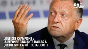 Ligue des champions : La réponse cinglante d'Aulas à Quillot sur l'arrêt de la Ligue 1