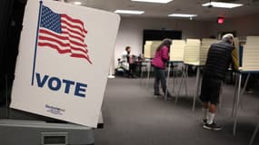 Un bureau de vote en Virginie ce mardi 2 novembre 2021 