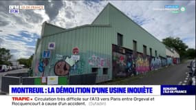  Seine-Saint-Denis: la démolition d'une usine à Montreuil inquiète les riverains