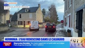 Dépréssion Herminia: l'eau redescend dans le Calvados