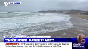Malgré la fin de la vigilance orange pour vagues-submersion, Biarritz se prépare à un nouvel épisode de marée haute ce dimanche soir