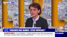 Najat Vallaud-Belkacem: "Il y a énormément de lieux en France qui sont des ghettos", réagit l'ancienne ministre de l'Éducation nationale