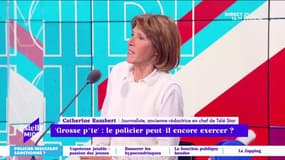 Policier insultant sanctionné ? "C'est une insulte aux années de combat menées pour la libération de la parole" selon Catherine Rambert.