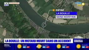 La Bouille: un motard de 41 ans meurt dans une collision avec une voiture