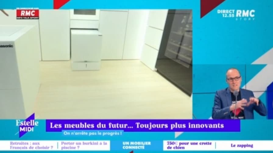 Canapé connecté, table basse modulable, frigo autonome: découverte des  meubles du futur