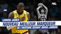 NBA : LeBron James nouveau meilleur marqueur de l’histoire devant Abdul-Jabbar