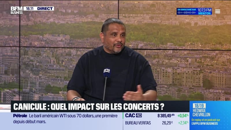 Angelo Gopee (Live Nation France) : canicule, quel impact sur les concerts ? - 24/06