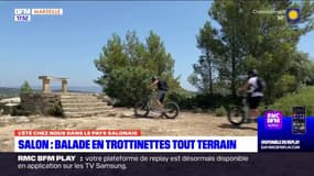 L'été chez nous: balade en trottinettes tout terrain dans le pays Salonais