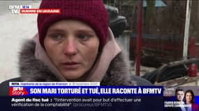 "On a retrouvé son corps sans sa tête": Rita, dont le mari a été torturé et tué par les soldats russes à Kherson, témoigne sur BFMTV