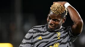 Paul Pogba avec la Juventus, le 3 septembre 2023