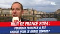 Tour de France : Départ de Florence en 2024, les explications de Prudhomme