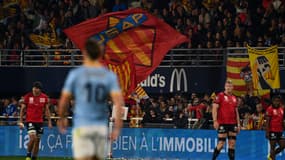 Les supporters de l'USAP en 2024.