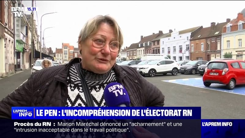 Inéligibilité requise contre Marine Le Pen: les réactions de ses électeurs à Hénin-Beaumont