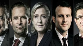 Marine Le Pen (FN), Jean-Luc Mélenchon (La France Insoumise), Emmanuel Macron (En Marche!), Benoît Hamon (PS) et François Fillon (LR) s'affrontent à partir de 21 heures sur TF1 et LCI.