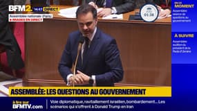 Le ministre Laurent Saint-Martin revient sur la fermeture des stands israéliens au Bourget