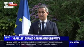 Gérald Darmanin aux policiers à Lille: "Soyez fiers de votre métier, soyez fiers de ce que vous faites"