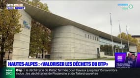 Hautes-Alpes: le BTP veut "valoriser les déchets"