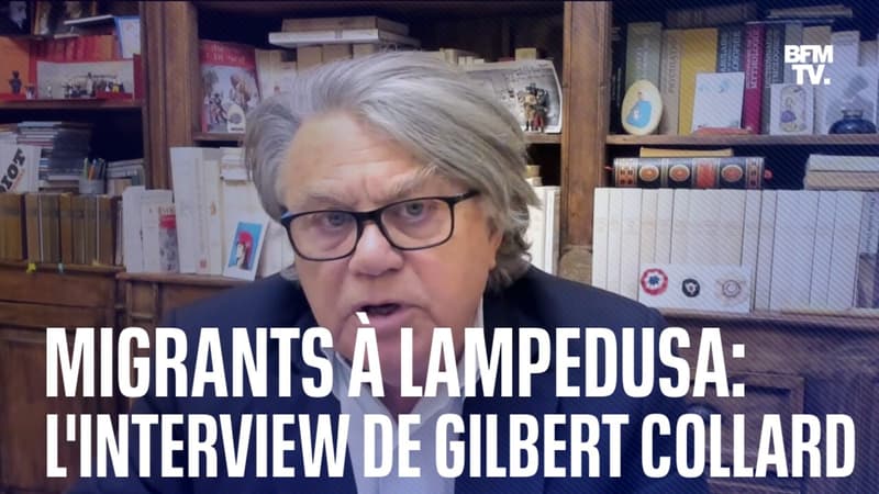Arrivée de migrants à Lampedusa: l'interview de Gilbert Collard en intégralité