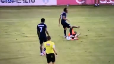 Le mauvais geste de Guendouzi lors d'un match amical de la Lazio, le 16 août 2025.