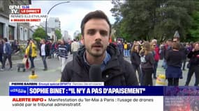 1er-Mai: 7850 manifestants selon le préfecture à Rennes, 24.000 selon les syndicats 
