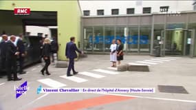 Attaque à Annecy : Emmanuel Macron est sur place 