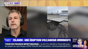 Menace d'un volcan en Islande: "Il y a eu une crise sismique inédite, de par le nombre de séismes et la magnitude", explique Sylvain Chermette, guide touristique spécialiste des volcans 