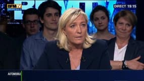 Marine Le Pen dans BFM Politique: "Je n'abandonnerai pas mes idées dans des alliances politiquement contre-nature"