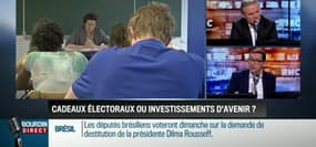 Brunet & Neumann: François Hollande fait-il des cadeaux électoraux ou des investissements d'avenir ? - 13/04