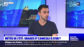 L'invité de Bonsoir Lyon du lundi 19 juin : Romain Weber, prévisionniste à Lyon Météo