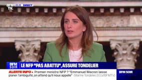 Matignon: "Nous attendons (qu'Emmanuel Macron) nous appelle", déclare Marine Tondelier (Les Écologistes)