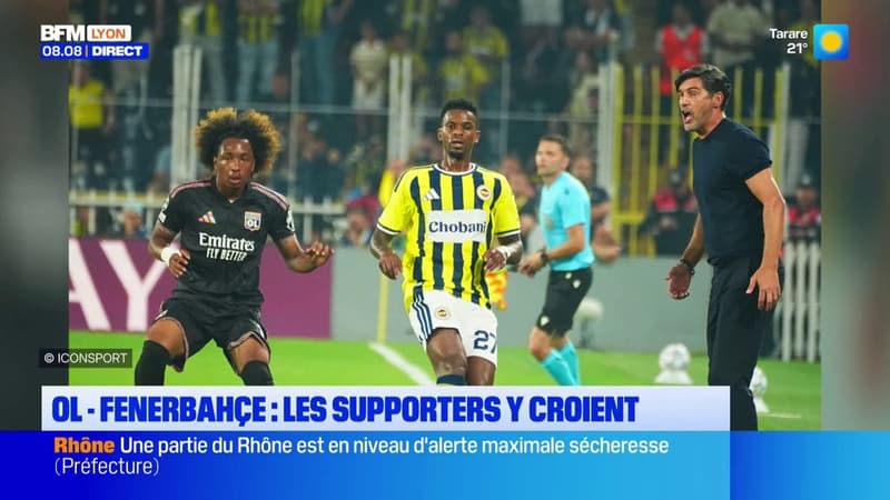OL-Fenerbahçe : à Lyon, les supporters y croient !
