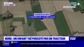 Nord: un enfant de 9 ans est mort écrasé par un tracteur à Hondeghem