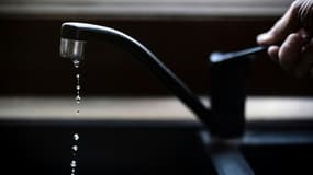 Un robinet d'eau dans une maison (Illustration)