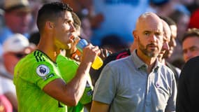 Cristiano Ronaldo et Erik ten Hag