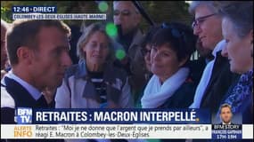 À Colombey, Macron se dit "complaisant avec personne", pas même avec lui