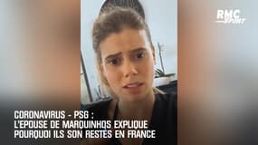 Coronavirus-PSG: L'épouse de Marquinhos explique pourquoi ils son restés en France