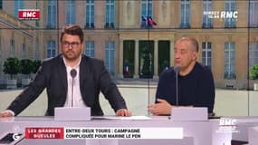 Le journal du Off : Marine Le Pen en difficulté dans sa campagne de l'entre-deux-tours - 15/04
