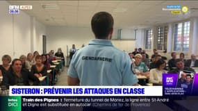Sisteron: prévenir les attaques en classe