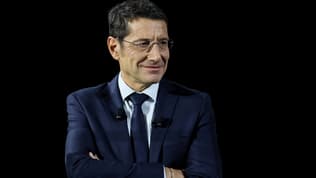 Le président de l'AMF David Lisnard à Paris le 21 novembre 2023