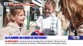  "C'est une fois dans une vie": à Sisteron, on se presse vers le rocher de la Baume pour voir la flamme
