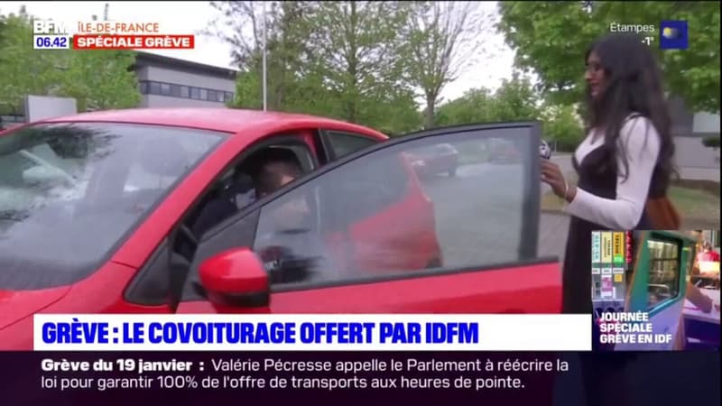 Grève: Île-de-France Mobilités offre le covoiturage