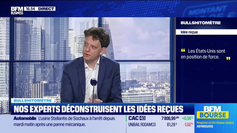 Bullshitomètre : Les USA sont en position de force - FAUX répond Thibault Prébay - 04/06